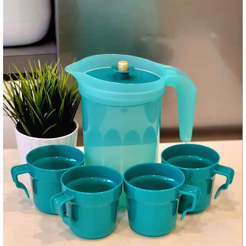 *Raya 2024*Ready stock*Tupperware Gourmet Illumina Pitcher 2L / Aloha Mug 350ml