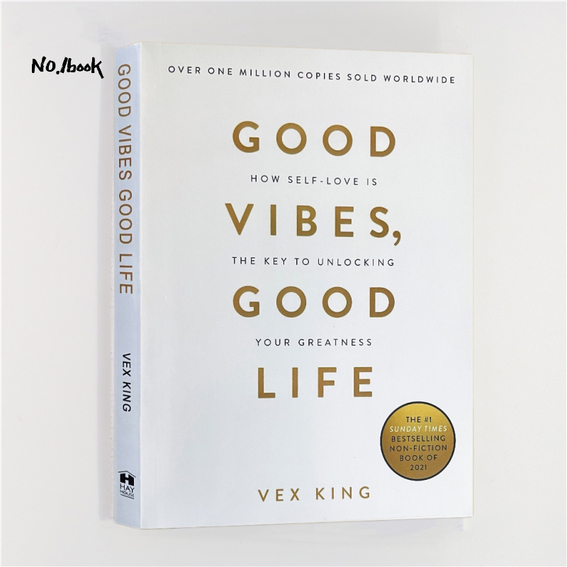 [Ready Stock] Good Vibes, Good Life:How Self-Love Is the Key to Unlocking Your Greatness by Vex King English book