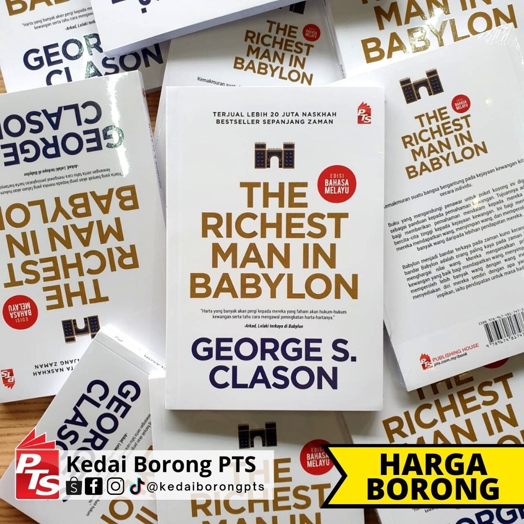 [READYSTOCK] HARGA BORONG - The Richest Man in Babylon (Edisi Bahasa Melayu) | Fast Shipping | Express Delivery