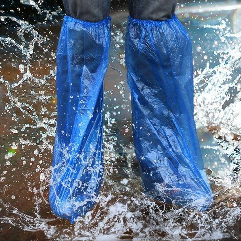 Ready stock Anti-slip plastic rain boots