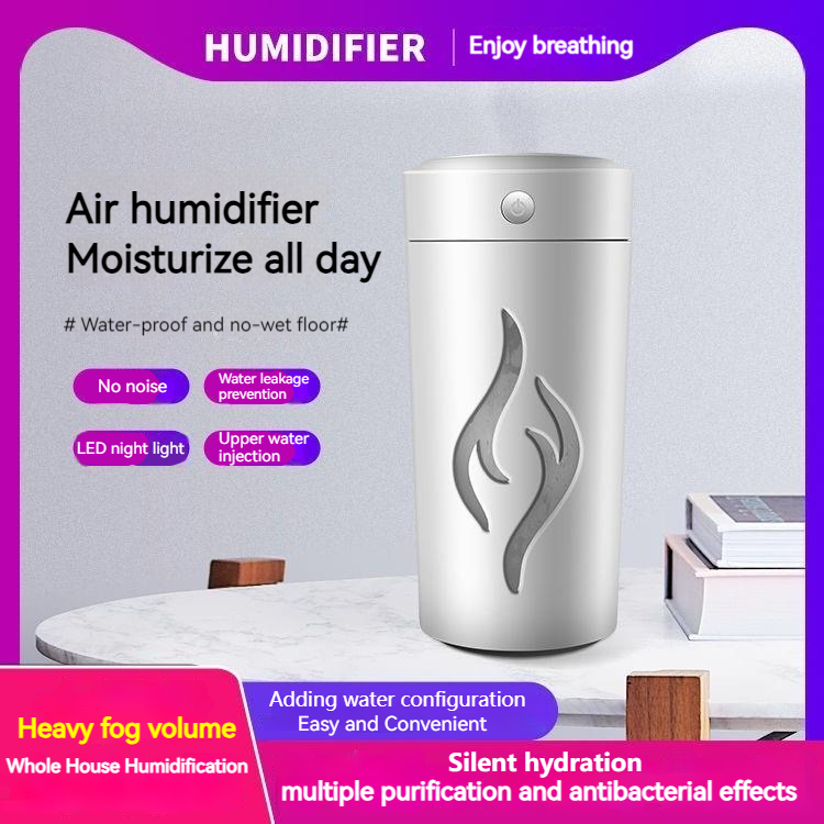 Ready Stock，Dabai Humidifier Household Large-Capacity Cotton Swab Filter Element USB Night Light Desktop Silent Humidifier Air Purifier Humidifier Essential Oil Diffuser Aromatherapy Lantern Aroma Purifier Diffuser Household Essential Oil Egg Humid