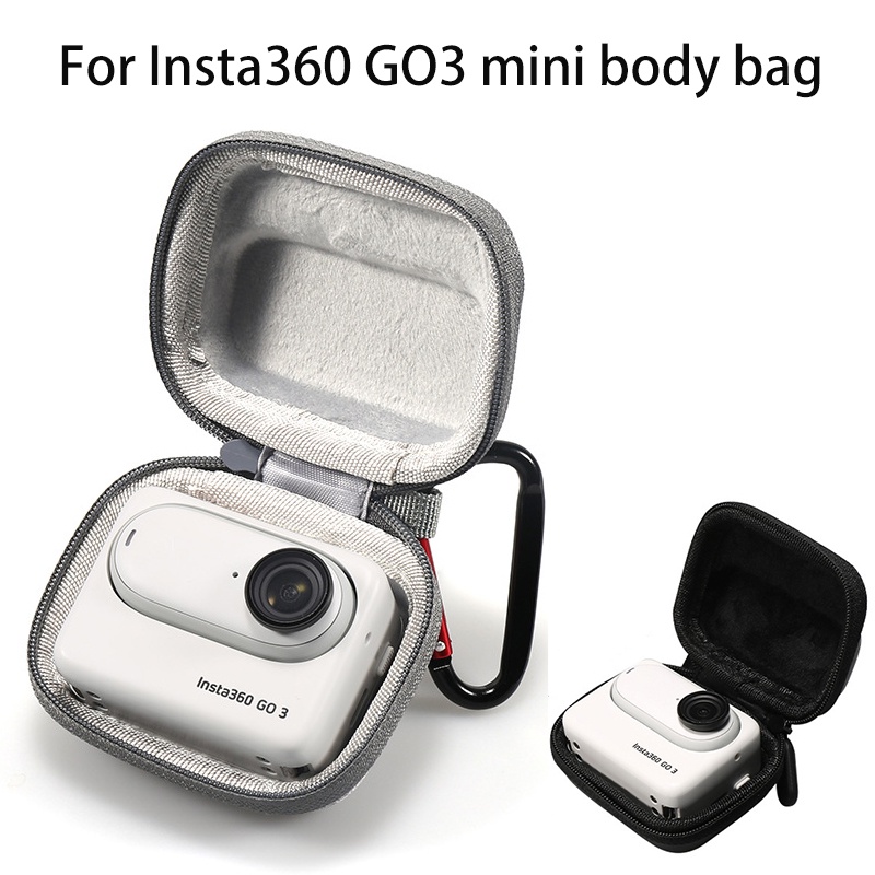 [READY STOCK] For Insta360 GO3 Mini Body Bag 360 GO 3 Portable Storage Bag Action Camera Protection Accessories