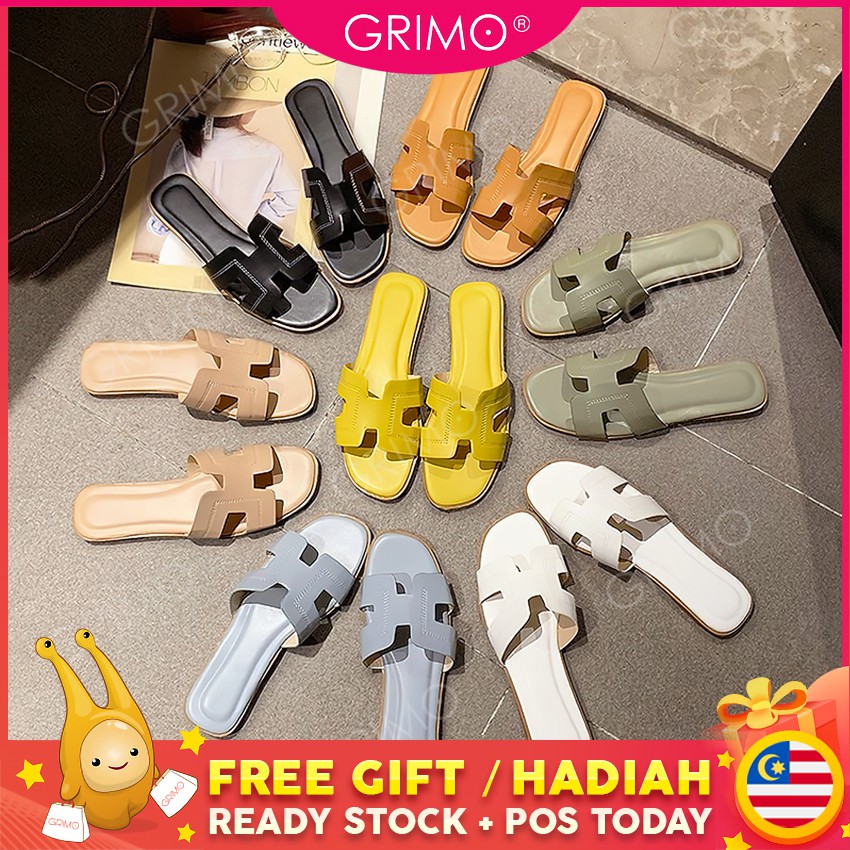 READY STOCKGRIMO Colorful Holla Women's Sandals Kasut Perempuan Wanita Wedges