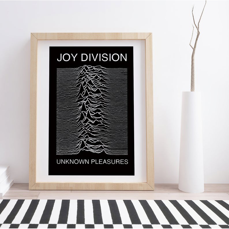 READY STOCKJOY DIVISION Unknown Pleasures 1979 Factory Records Ian Curtis Peter Saville Music Memorabilia band rock