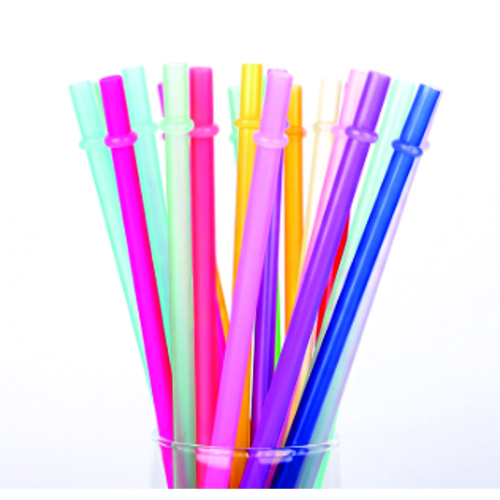 [Ready Stock] PP Colorful Straw Eco Friendly Products