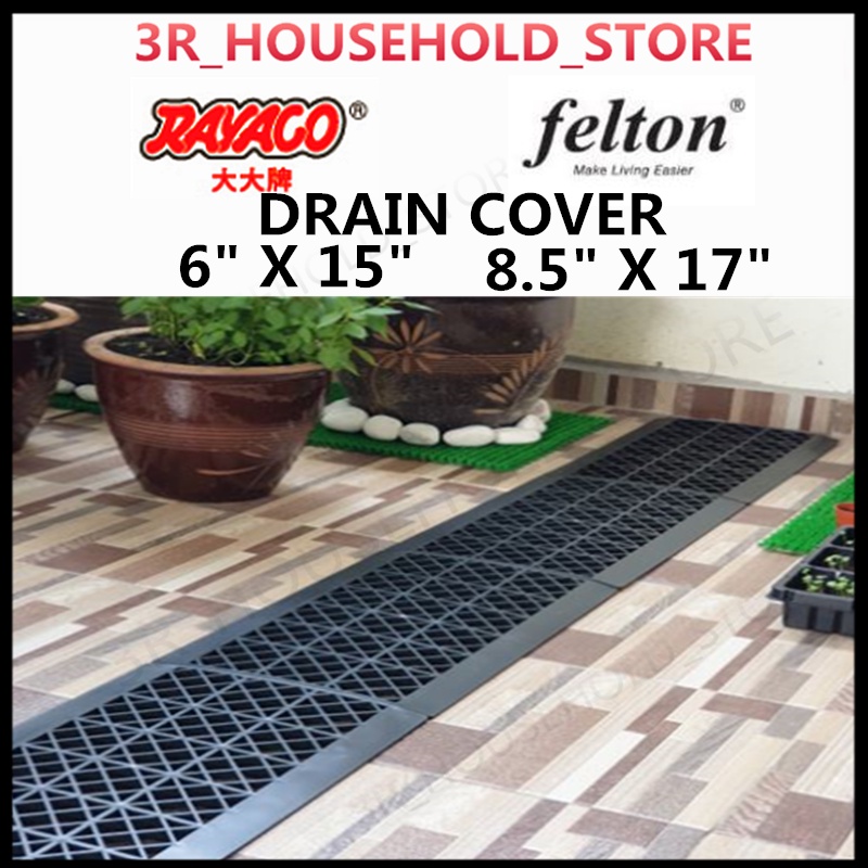 【READY STOCK】RAYACO DRAIN COVER UV PROTECTION HEAVY DUTY PENUTUP LONGKANG 沟渠盖