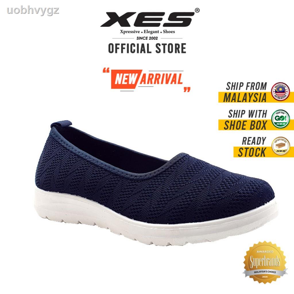 【ready stock】✷XES Ladies BSLCBT04 Casual Slip On Sneakers (Pink, Navy)