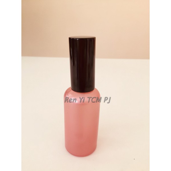 RenYi TCM PJ {Pink} Amber Glass Spray Bottle for Essential Oils -Pink 高贵粉色厚玻璃精油稀释喷瓶