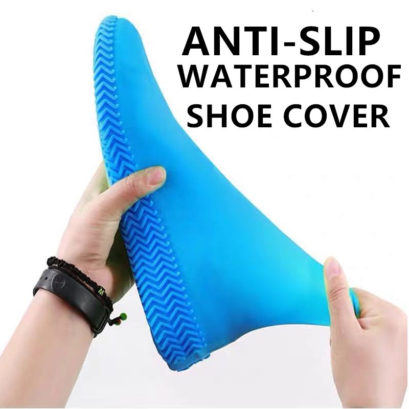 Reusable Elastic Rain Boot Protector Non Slip Waterproof Shoes Cover Soft Silicone Wear resistant Rain Slip resistant