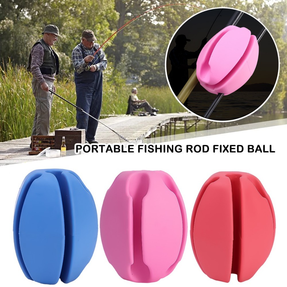 Reusable Rubber Protection Anti-Collision Fishing Gear / Multifunction Luya Rod Beam Rod Ball / Reusable Rubber Protection Anti-Collision Fishing Gear / Fishing Retreat Puller Stor