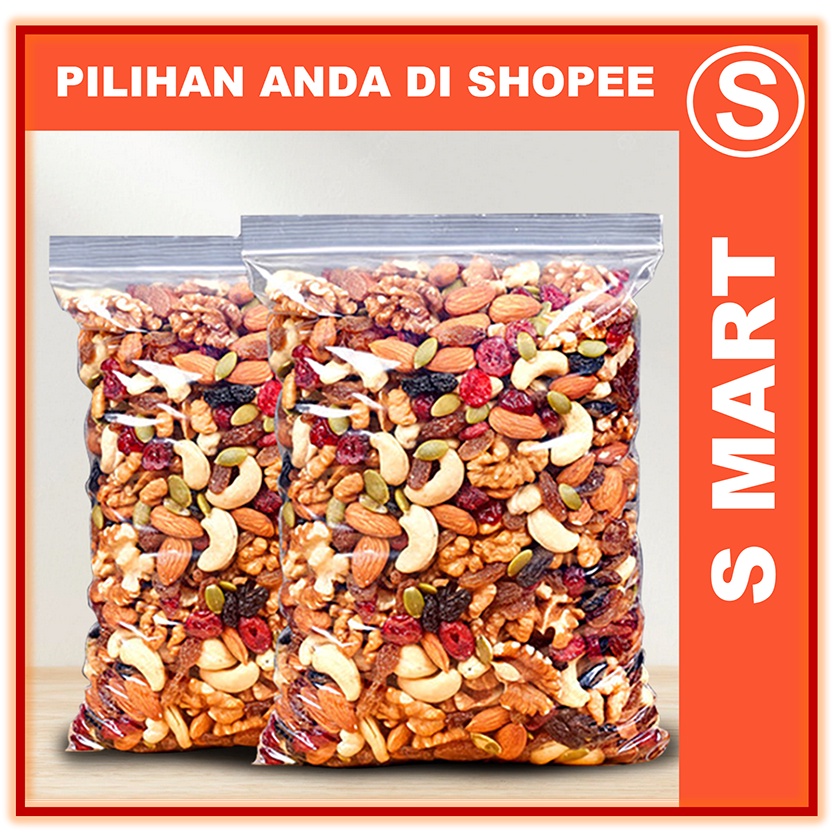 Roasted Daily Nuts Mixed Nuts Mix Nuts Dry Fruit Cashew Nut Kacang/ Dried Mango/ Almond/ Walnuts