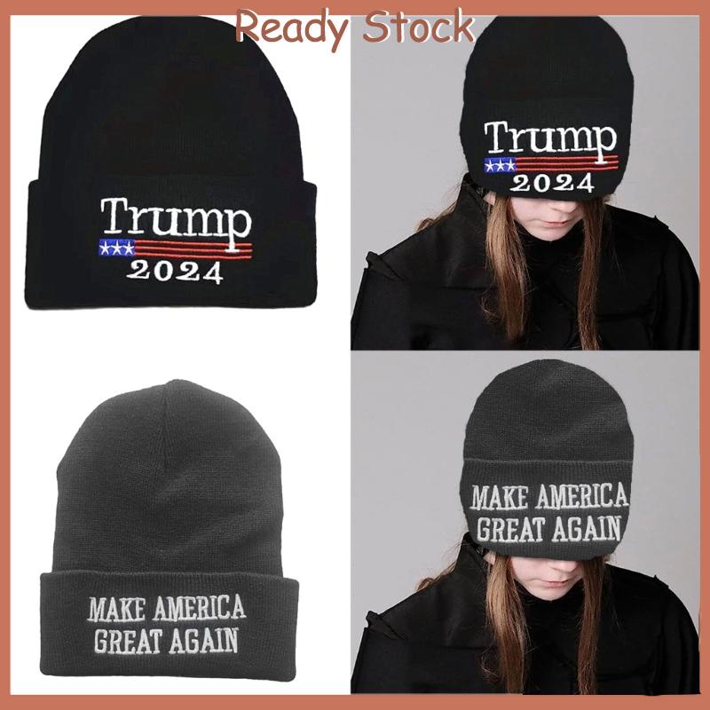 royal Election Merch Embroidered for Teens Men Women Unisex Costume Hat Voting Donald Warm Soft Embroidered Hat