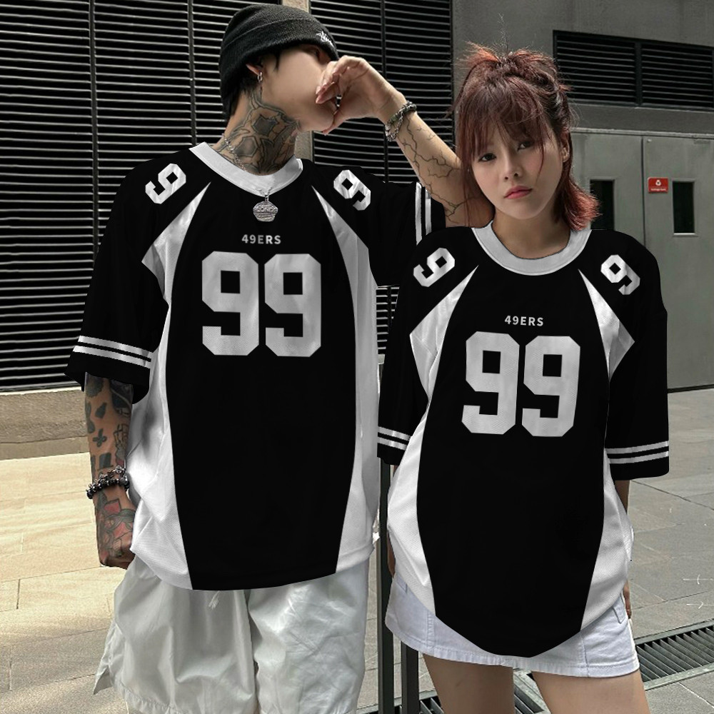 S-5XL Oversized Men's S T-Shirt Digital Graphic 3D Print Couple Jersey Oversize Male Clothing Plus Size T-Shirts High Street Youth Short Sleeved Tees