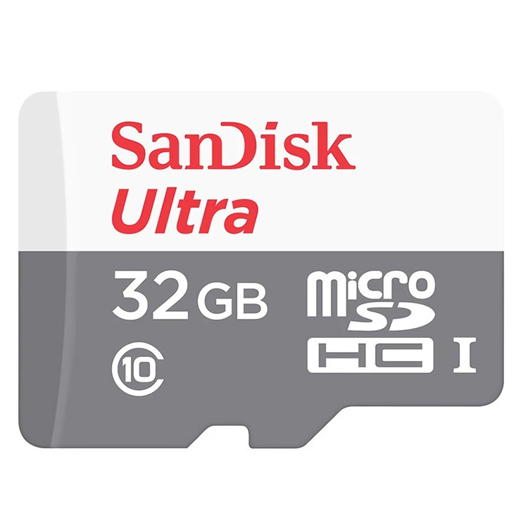 SanDisk Ultra C10 microSDHC UHS-I Memory Card (100MB/s/32GB)