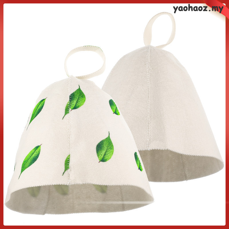 Sauna Hat for Women Russian Banya Caps Felt Shower Hair Bathroom Towel Women's Travel yaohaoz