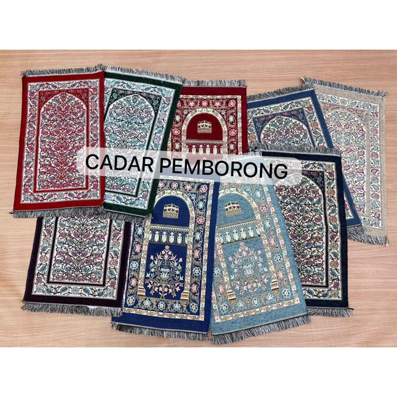 Sejadah Marhaba Exclusive 35*70cm Mini Turkey 100%Polyster Kain lembut sangat cantik