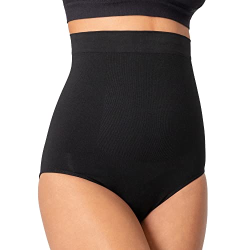 SHAPERMINT Body Shaper Tummy Control Panty Shapewear for Women Black