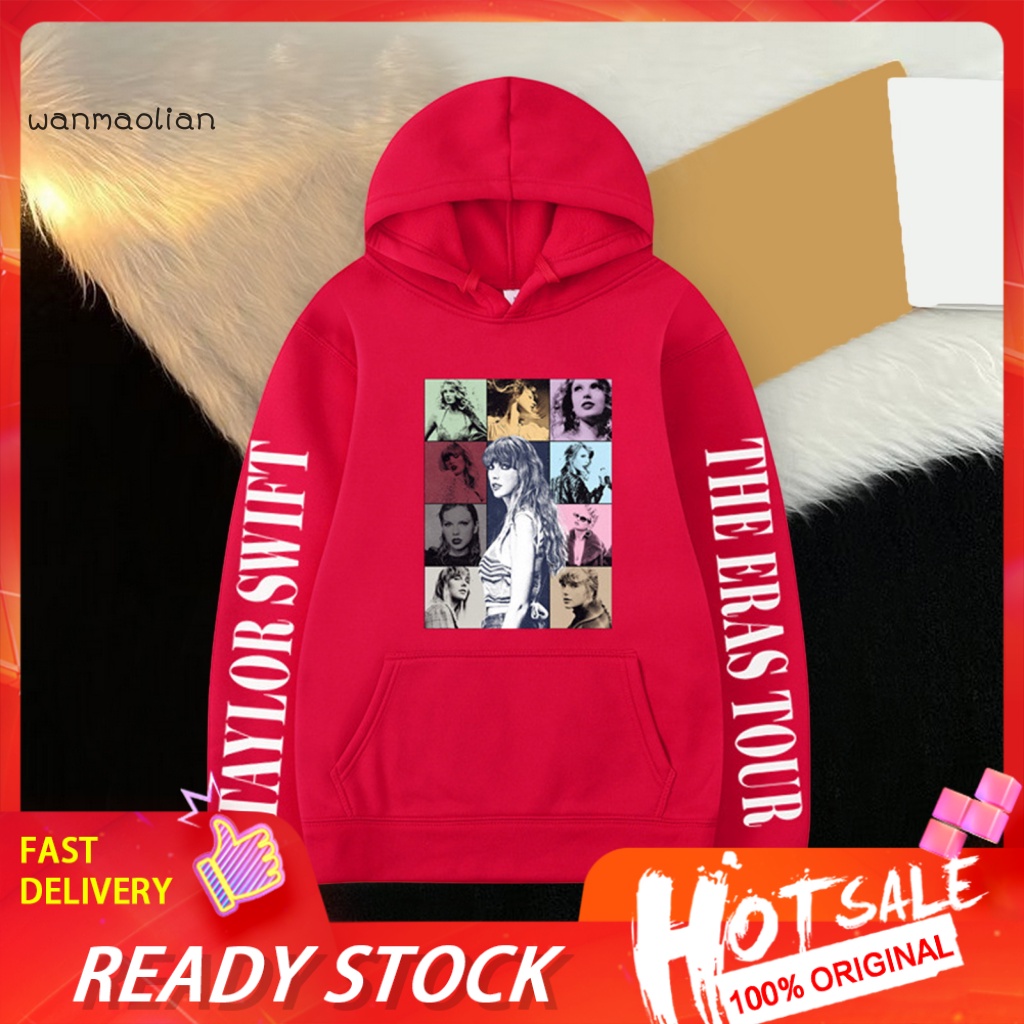 Singer Star Concert Print Merchandise Polyester Hoodie K-pop Style Hoodie with Singer Star Print Warm and Cozy Pullover for Fall/winter Season Southeast Asian Fashion