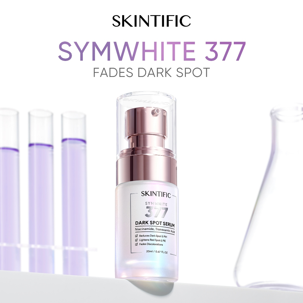 SKINTIFIC SymWhite 377 Dark Spot Serum With Niacinamide Brightening Serum Muka Whitening Glowing / Vitamin C Serum