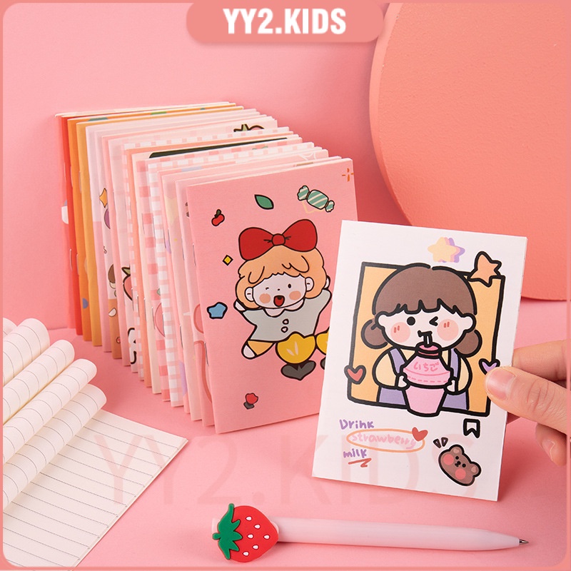 Small Notebook Cute Notepad Mini Cartoon Pocket Notebook Stationery Small Prizes Online Shop Gifts