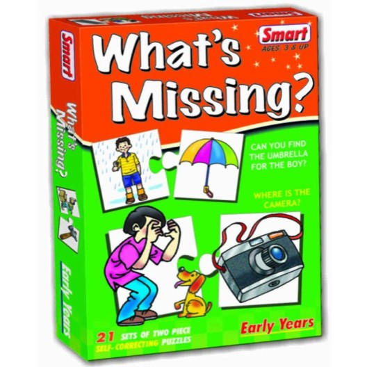 Smart What Missing Puzzle| Observation Skill | Object Matching Skills| Age>3 Years Old Kids Baby Toddler Boy and Girl