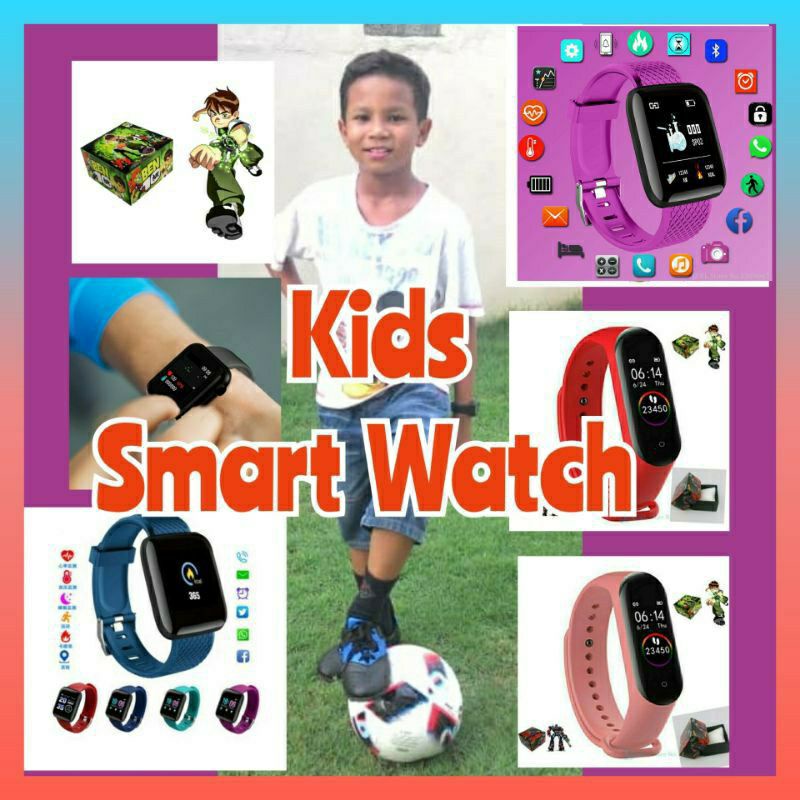 Smart Watch Watch Kids Watches Children For Girls Boys Teen twatch Smart Bracelet Child Jam pintar kanak kanak jam y68