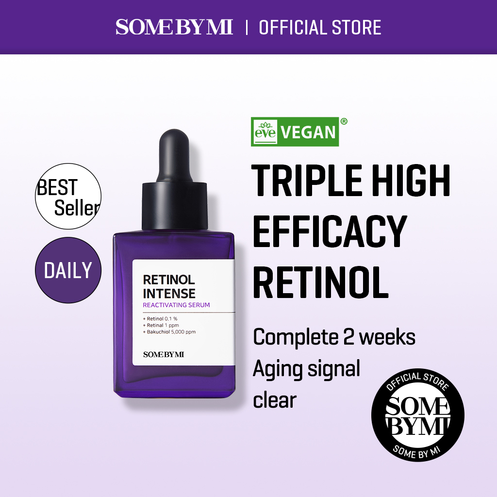 [SOME BY MI] Retinol Intense Reactivating Serum Essence 30ml [Anti-aging, Wrinkle Care, Reactivating, Vegan]