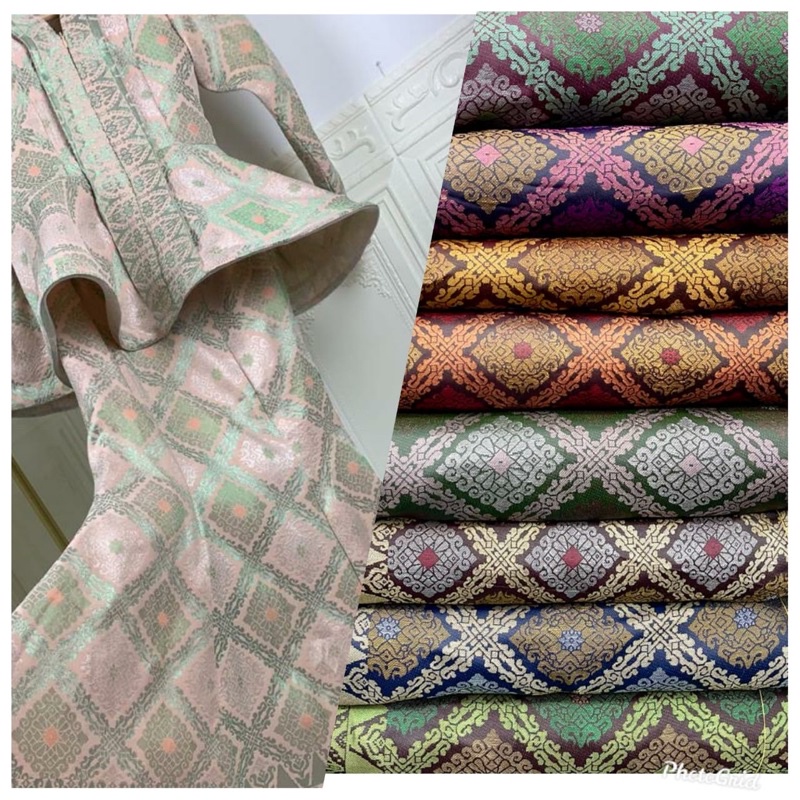 Songket Tenun, Songket Penuh, Ready stock, Kain Pasang Songket