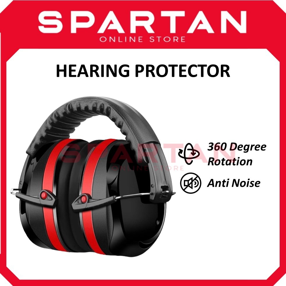 Soundproof Earmuff Anti-Noise Protector Hearing Headphone Noise Reduction Perlindungan Pendengaran 耳罩