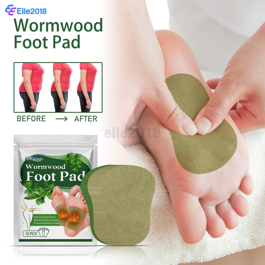 South Moon 12pcs Slimming Patch Foot Patch Weight Loss And Detoxification Foot, Natural Herbal Essence, Body Conditioning And Sleep Improvement Foot Care Product