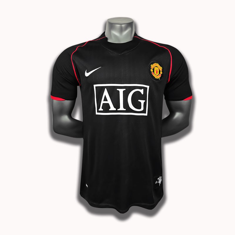 Sports Memorabilia 2007-08 Manchester United Away Retro Ronaldo Football Jersey