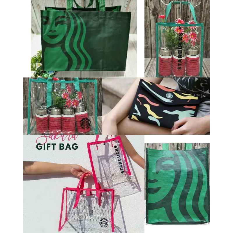 Starbucks Hamper Bag / Transparent Bag / Tiger Bag and Other Bag