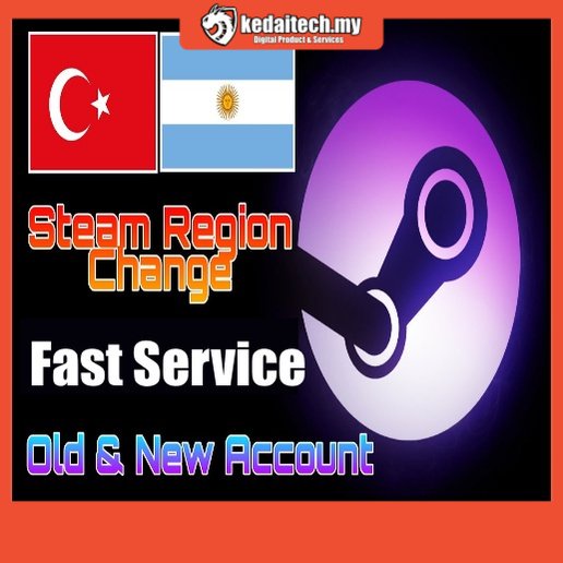 Steam Change Country Region Service (PM FIRST)