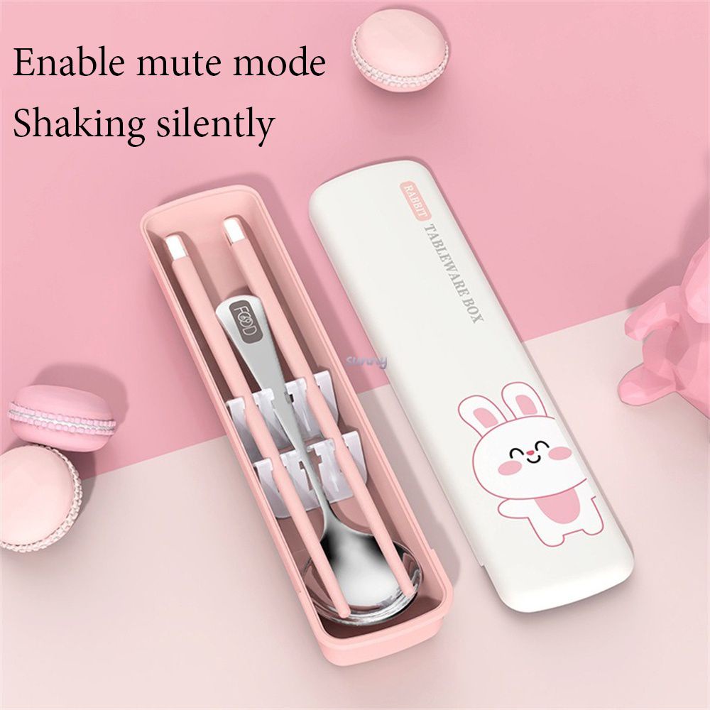 Stirring Spoon Gourmet Food Can Be Reused Stainless Steel Cutlery Kitchen Accessories Durable Portable Tableware Polishing Spoons And Chopsticks Mirror Solid sunny1