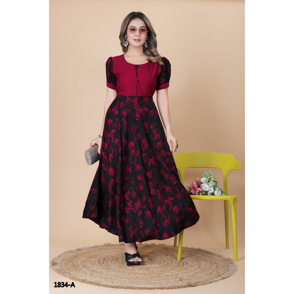 S To 5XL Beautiful Designer Most Popular Regular Wear Gown