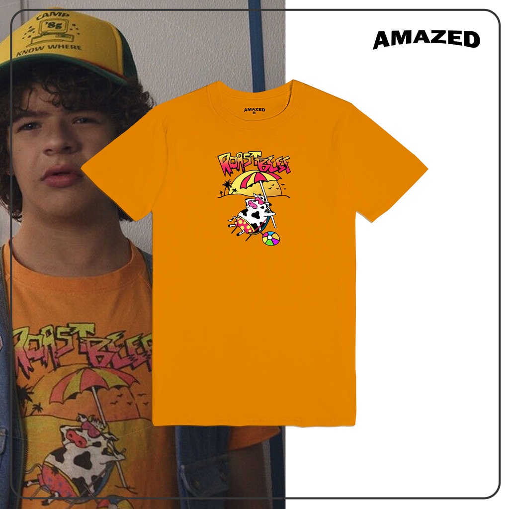 Stranger Things Shirt Roast Beef Shirt T-shirt Merchandise D24 Amazed