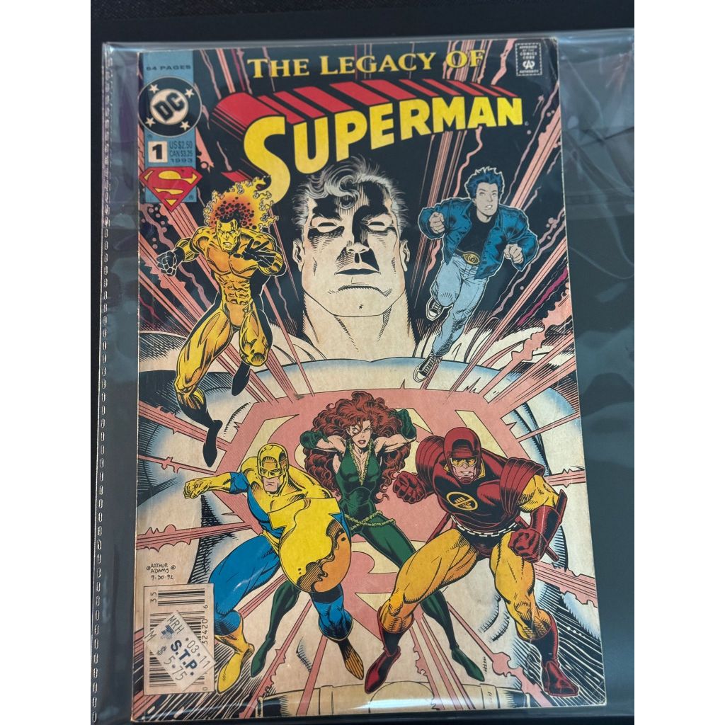 Superman: The Legacy of Superman Vol 1 1 (hardcopy, NOT digital)