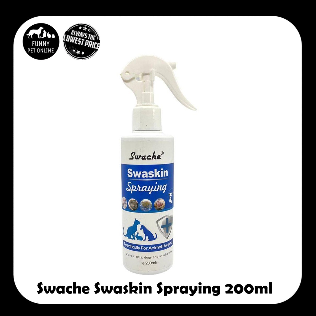 Swache Swaskin Spraying 200ml / Cats , Dogs & Small Animals Skin Disease Spray