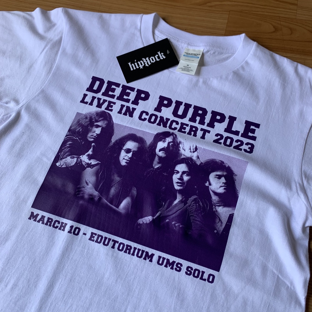 T-shirt BAND DEEP PURPLE LIVE CONCERT SOLO 2023 | Nsa PREMIUM KAOS RAP BOOTLEG METAL BAND BIG SIZE KAOS BAND BUILT UP Without Side Stitching HIPROCKINGDOM| Metal BAND T-Shirt ROCK BAND T-Shirt | Band MERCHANDISE | Indie BAND