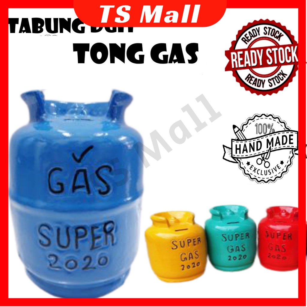 Tabung Duit Coin banks Saving box Handmade tabung ceramic Tabung duit tembikar Tabung wang tong gas Tabung duit comel