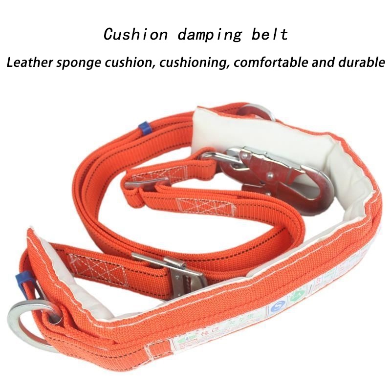 Tali pinggang keselamatan juruelektrik Tiang kuasa standard nasional Telekom luar mendaki altitud tinggi melebar dan tali pinggang keselamatan tahan haus tebal/*#Electrician safety belt National standard power pole Telecom outdoor high-altitude climbing