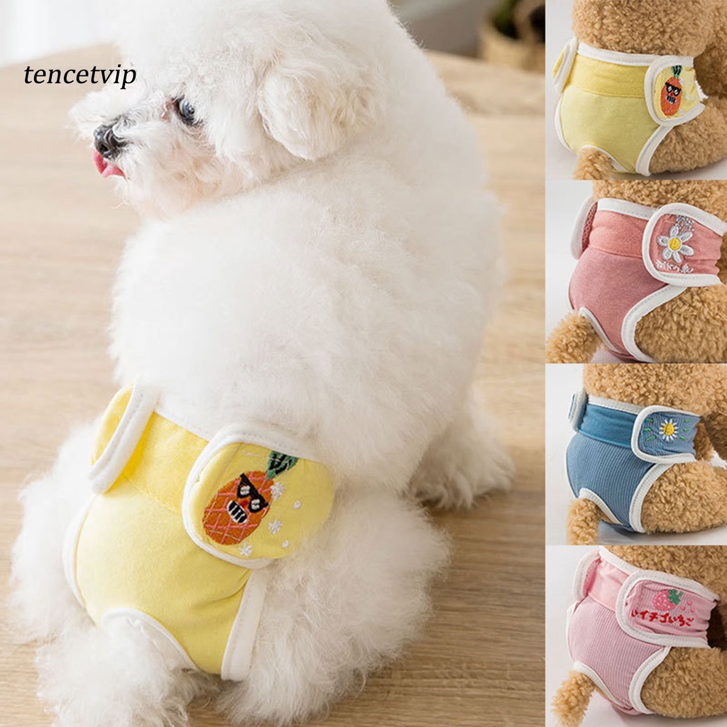 tencetvip Eco-friendly Dogs Diapers Pet Puppy Physiological Pants Good Absorption Dog Accessories