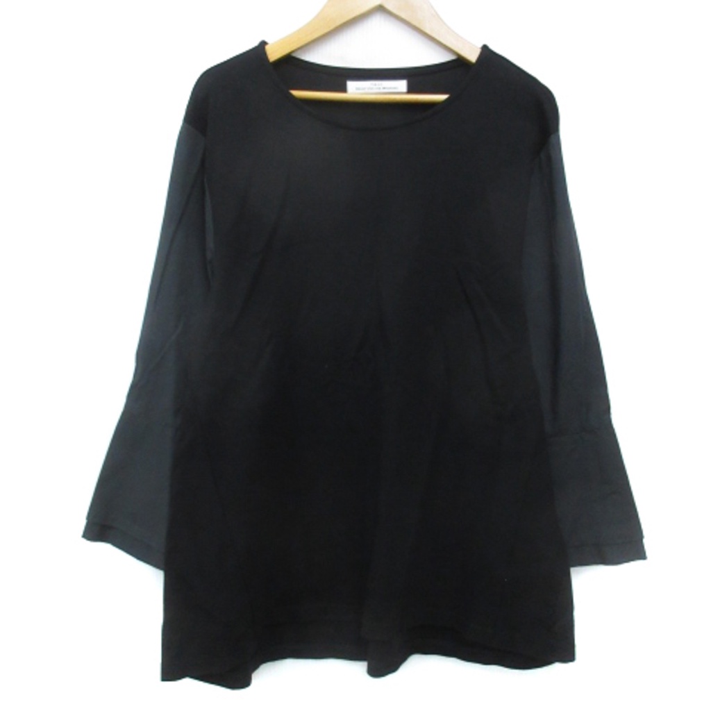 TGI F Lady For The Weekend Tunic Long Sleeve 2 Black Direct from Japan Secondhand