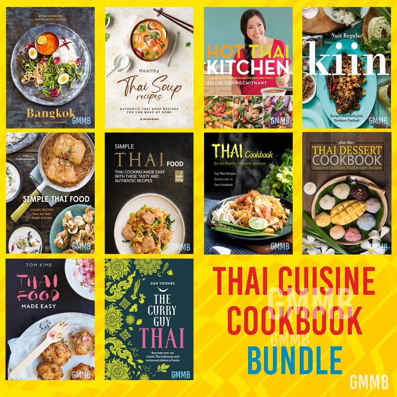 Thai Cookbook Bundle | Cookbooks | Recipe | Recipes | Learn | Cuisine | Food | Cooking | Thailand