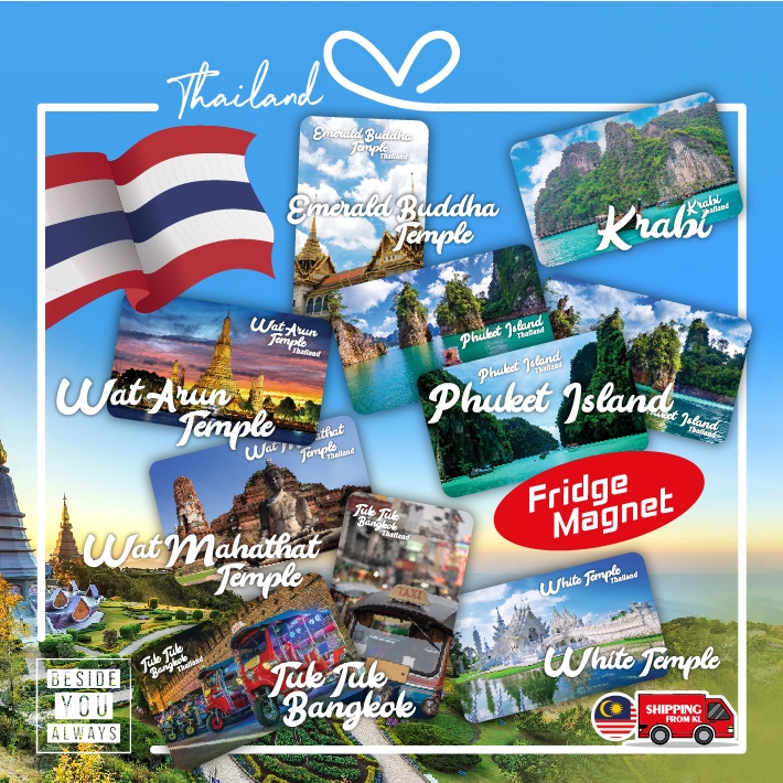 Thailand Tourism Gift Magnet/Souvenir Gift Magnet