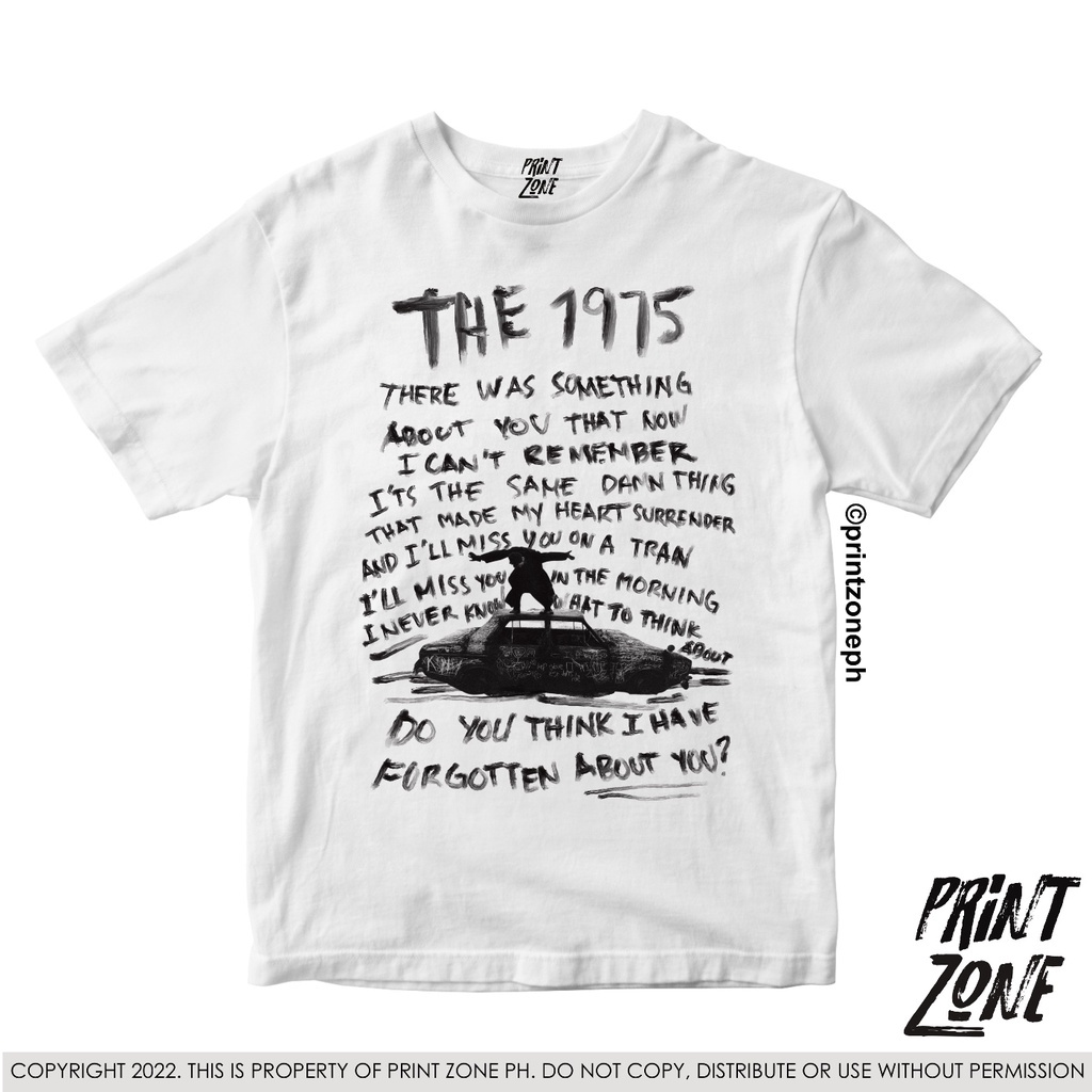 THE 1975 SHIRT - ABOUT YOU | FRONT PRINT ONLY - PRINT ZONE PH