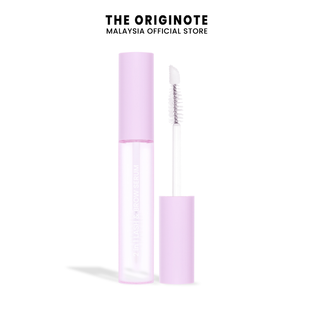 The Originote 2in 1Lash & Brow Serum - Pelebat Bulu Mata, Volumizing Brows & Lash with Biotin + Peptides