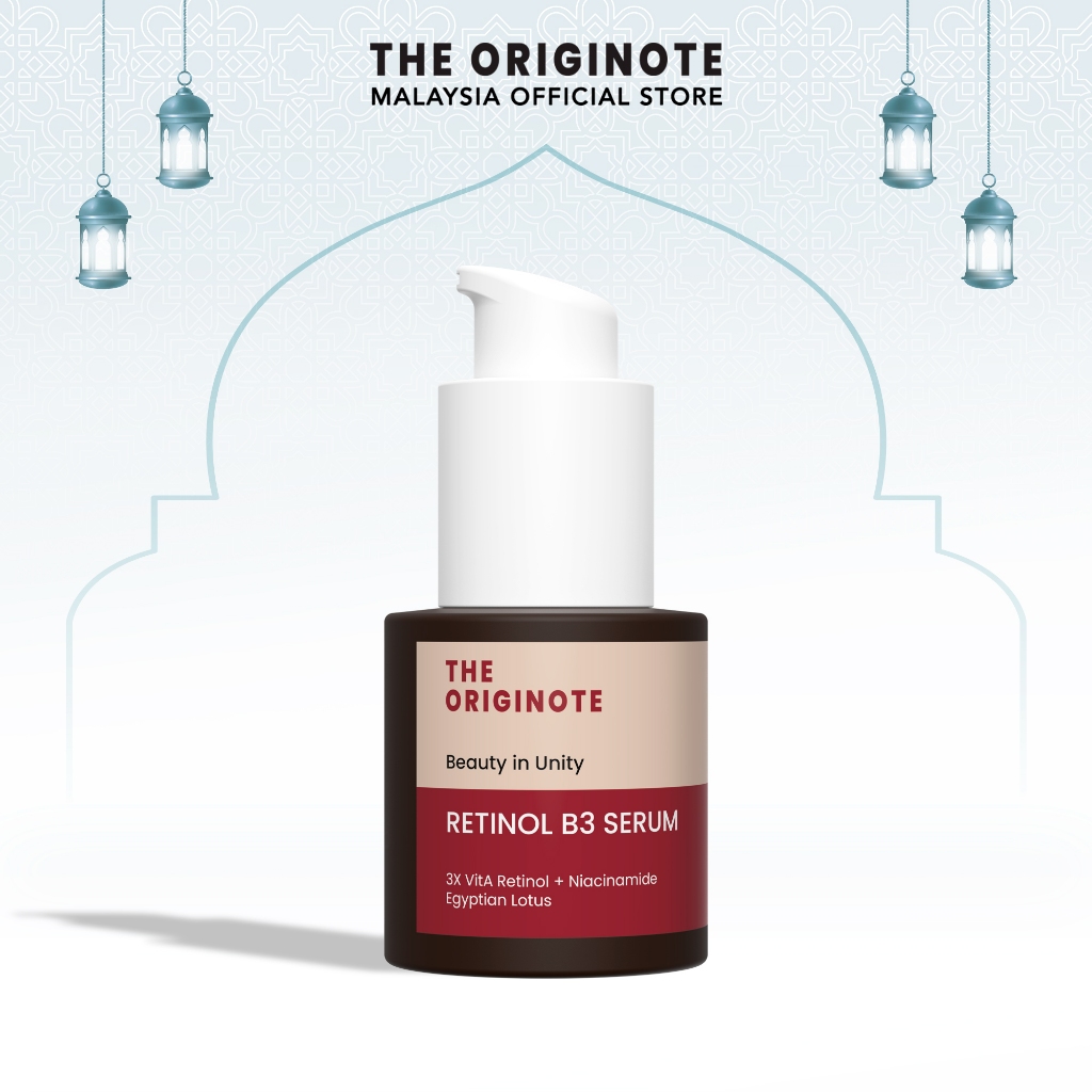 The Originote Retinol B3 Serum - Anti Aging Serum Disguise Fine Lines Even out Skin Color Treats Acne Skin