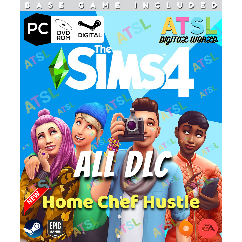 The Sims 4 ALL DLC ONLINE + Urban Homage & Party Essentials Kit [EA / STEAM / EPIC][ALL EXPANSION + GAME + STUFF + KITS]