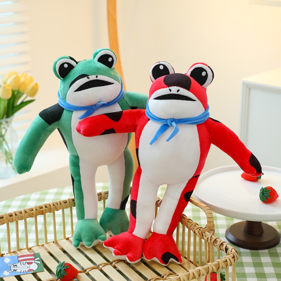 Tik Tok The same online celebrity selling cub frog doll plush toy personalized children's gift shopping mall doll